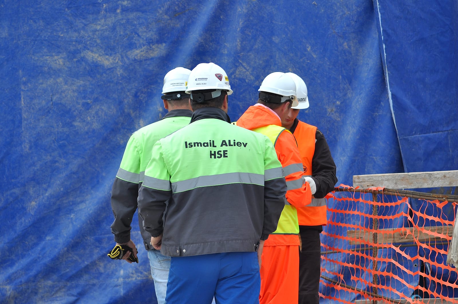 Приёмка результатов техническим надзором подрядчика прямо на объекте